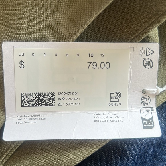 & Other Stories Tailored Tank Top - Picture 10 of 10